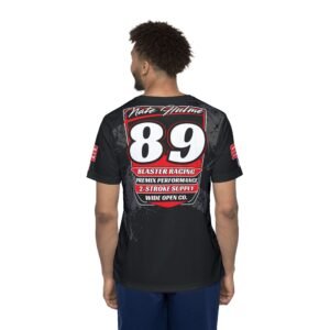 Customizable Tire Mark Racing Jersey — Men’s Sports Tee